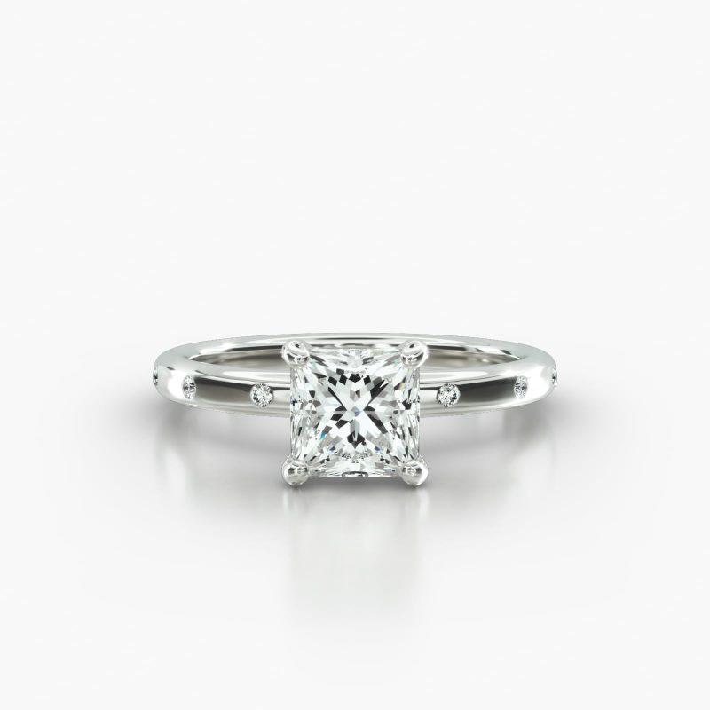 PRINCESS OR CUSHION GYPSY SURPRISE DIAMOND - A