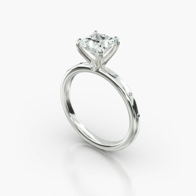 PRINCESS OR CUSHION GYPSY SURPRISE DIAMOND - B