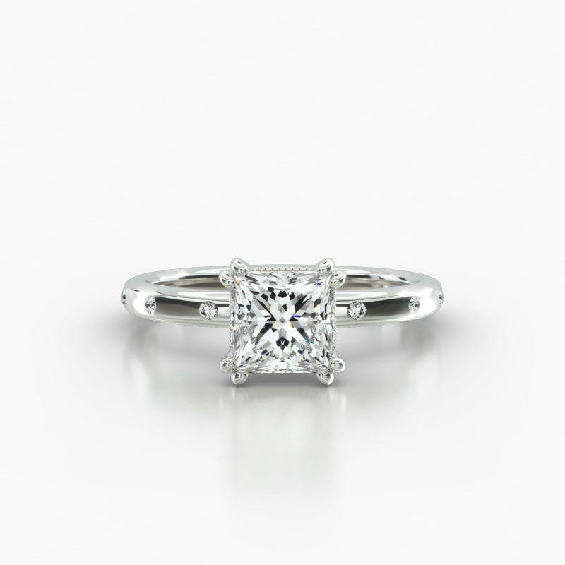 PRINCESS OR CUSHION GYPSY VINTAGE BASKET - A