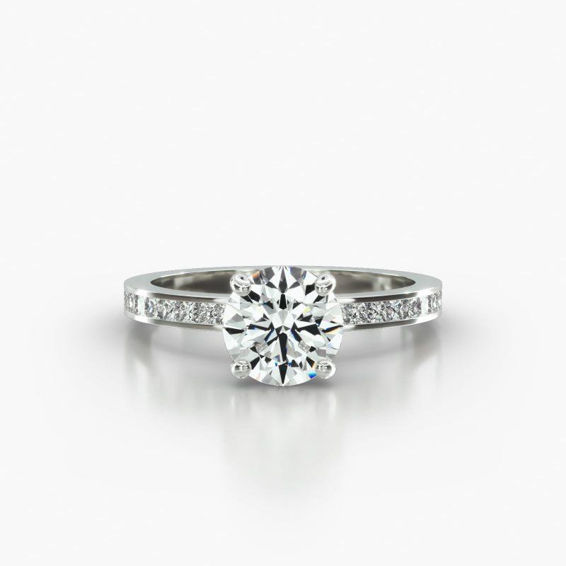 ROUND CHANNEL SURPRISE DIAMOND - A