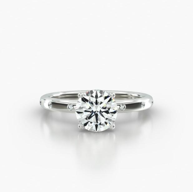 ROUND GYPSY FOUR TULIP BASKET - A