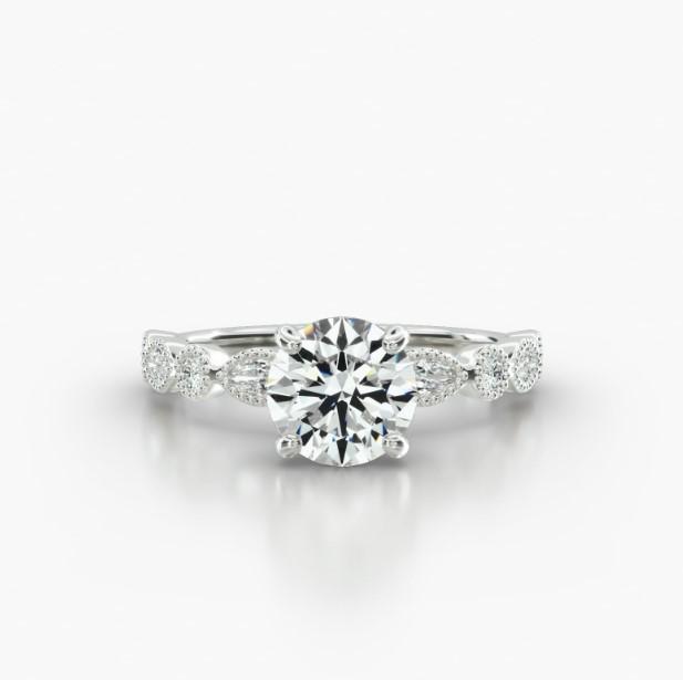 ROUND MARQUISE+ROUND CLASSIC BASKET - A