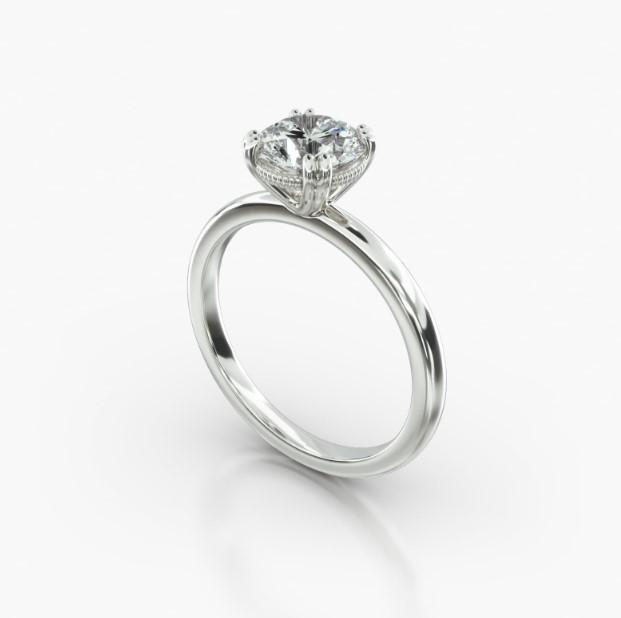 SOLITAIRE VINTAGE BASKET-B