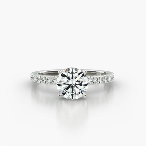 MACRO PAVE FOUR TULIP BASKET-A