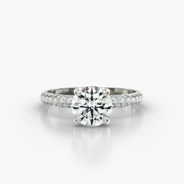 KNIFE PAVE FOUR PRONG-A